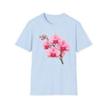 Orchid Floral T-Shirt — Pink Phalaenopsis Blossom Tee