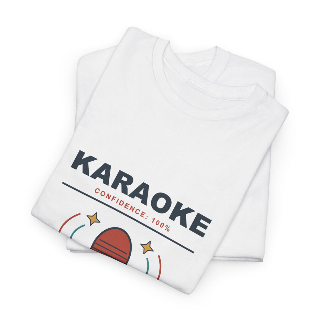 Karaoke Confidence Tee — Key Under Investigation
