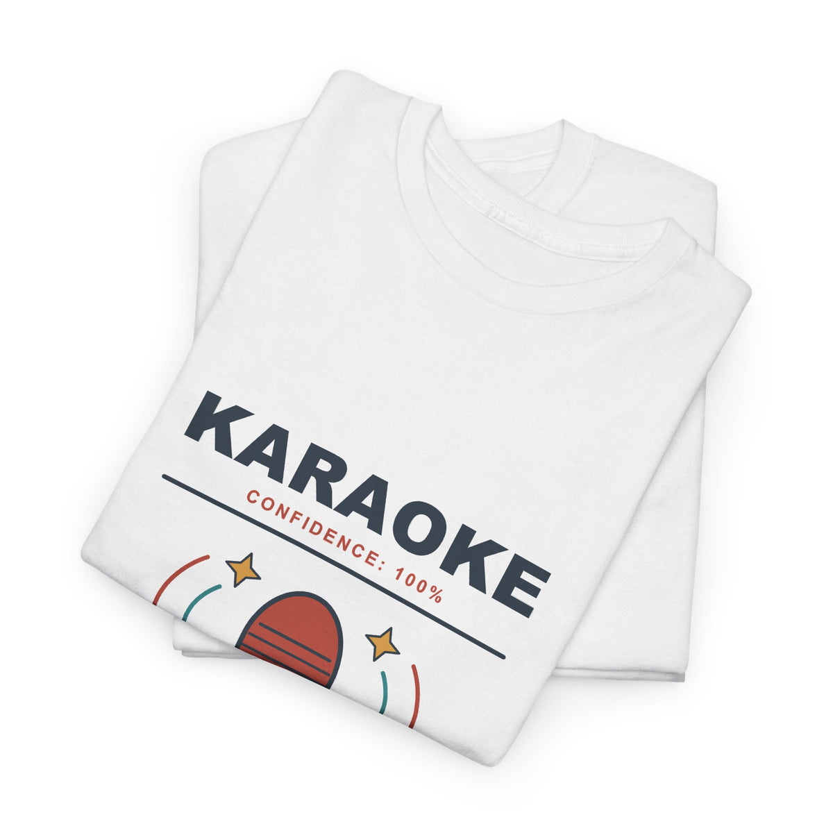 Karaoke Confidence Tee — Key Under Investigation