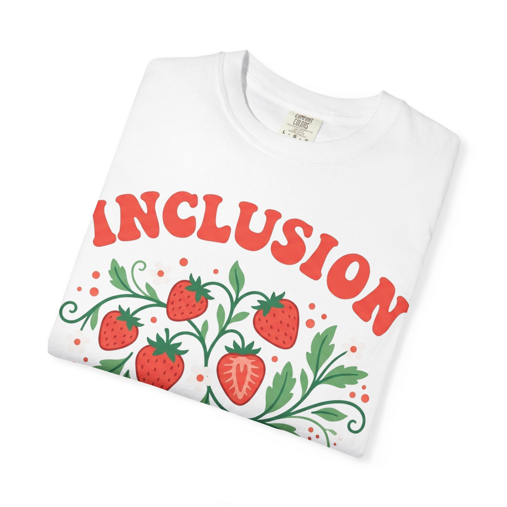 Inclusion Is My Jam Shirt, Strawberry SPED Teacher Tee, Retro Inclusion Shirt, Special Education Gift