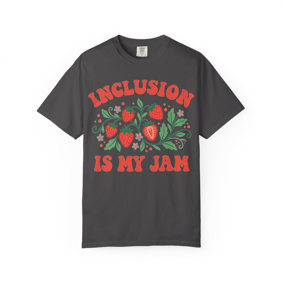 Inclusion Is My Jam Shirt, Strawberry SPED Teacher Tee, Retro Inclusion Shirt, Special Education Gift