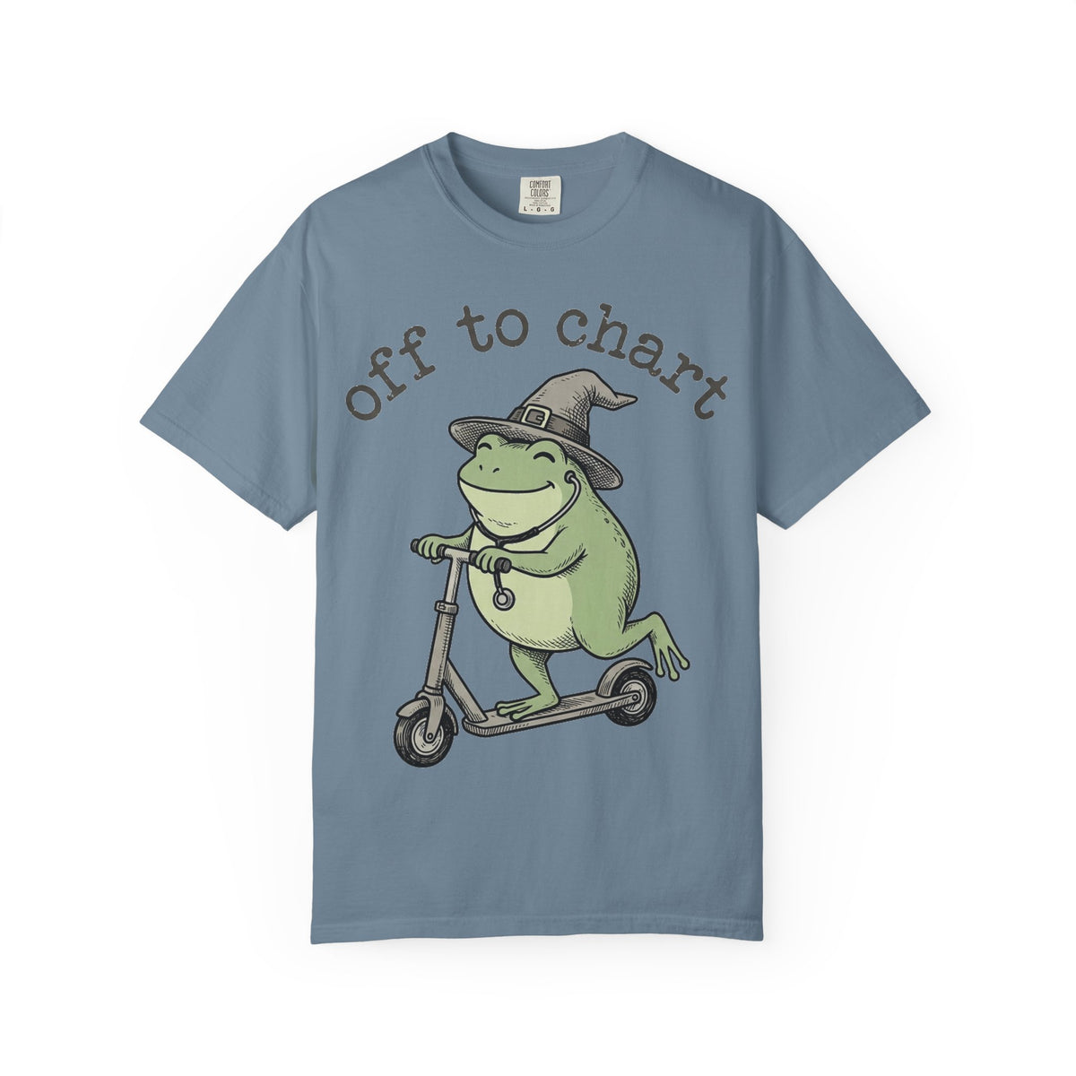 Off To Chart Shirt, Funny Witch Frog Nurse Tee, Charting Nurse Scooter Shirt, RN Gift