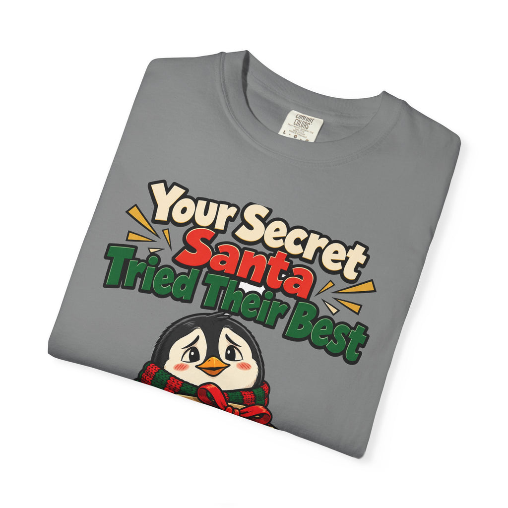 Your Secret Santa Tried Their Best Shirt | secret santa gift | Work Gift