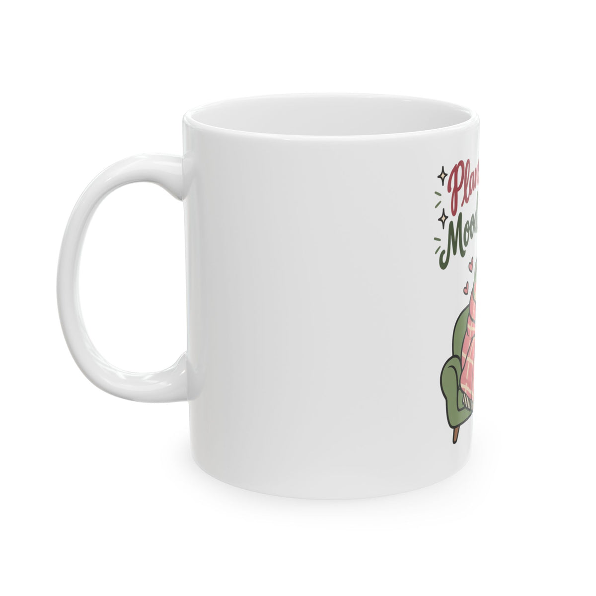 Plans Cancelled Mood Improved Mug, Funny Introvert Gift for Friend, Homebody Christmas Gift, Coffee Mug 11oz 15oz