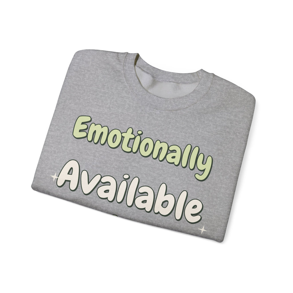 Funny Quote Sweatshirt For Women Emotionally Available For Snacks | Funny Sarcasm Sweatshirt | Sarcastic Quote Sweatshirt | Gift