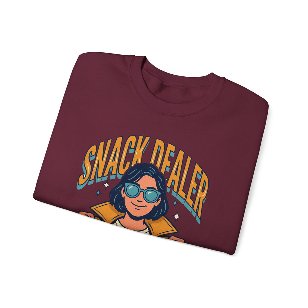 Funny Mom Sweatshirt Snack Dealer | Funny Mom Sweatshirt | Sarcastic Quote Sweatshirt | Gift