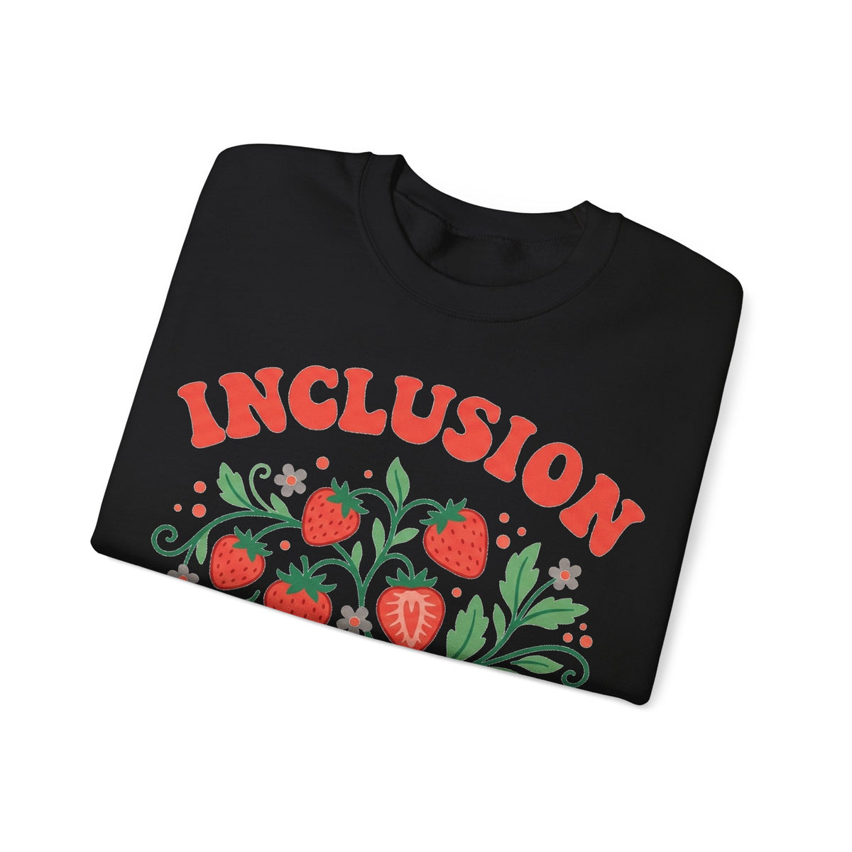 Inclusion Is My Jam Sweatshirt, Retro Strawberry SPED Teacher Sweatshirt, Special Education Gift, Inclusive Classroom Sweatshirt, Para Educa