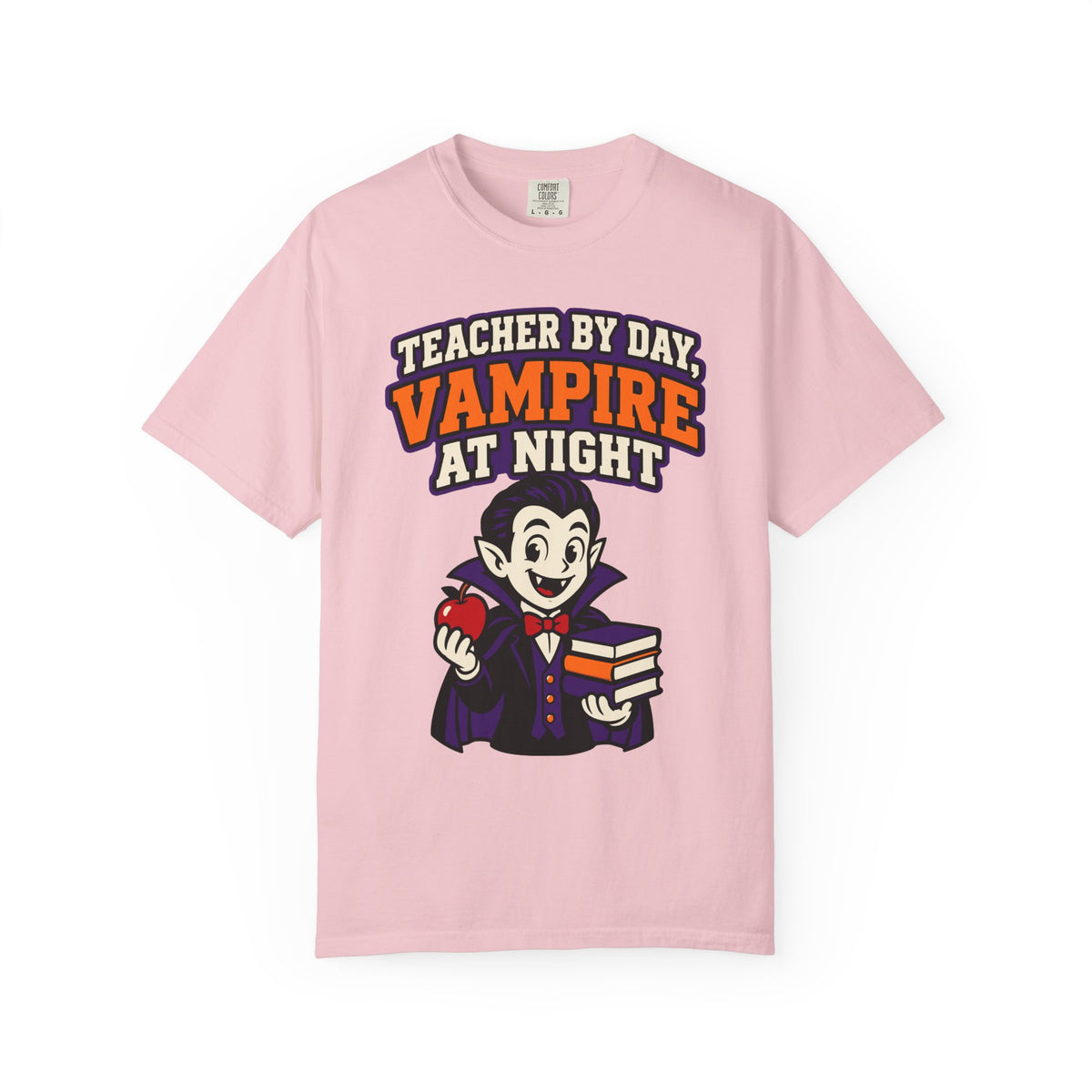 Teacher By Day, Vampire At Night Halloween Shirt, Funny Teacher Vampire Tee