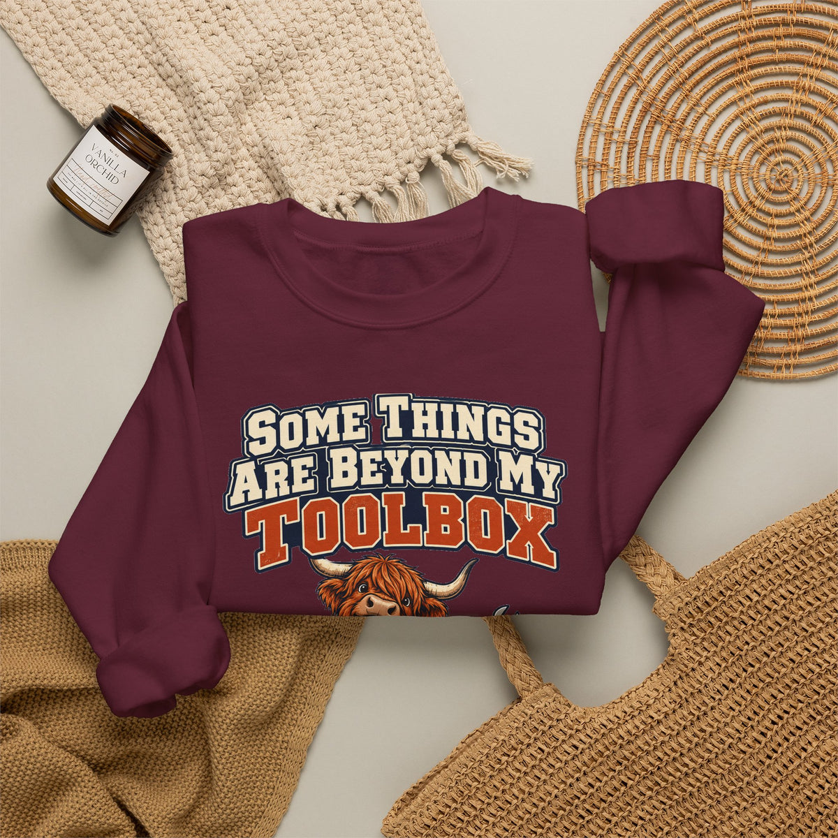 Some Things Are Beyond My Toolbox Sweatshirt | funny dad gift