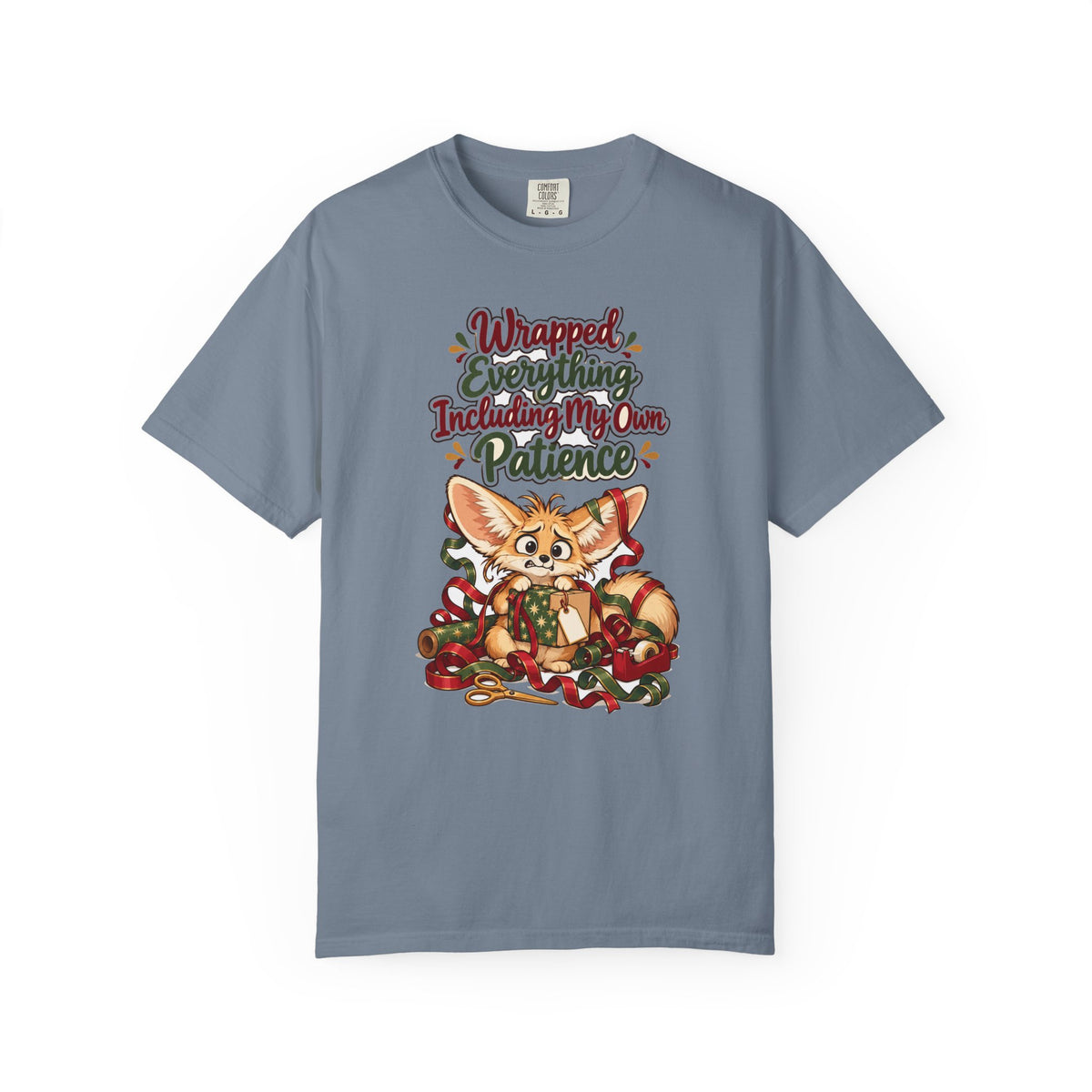 Funny Christmas Mom Shirt Wrapped Everything Including My Own Patience Shirt, Funny Mom Gift, Christmas Gift, Funny Shirt