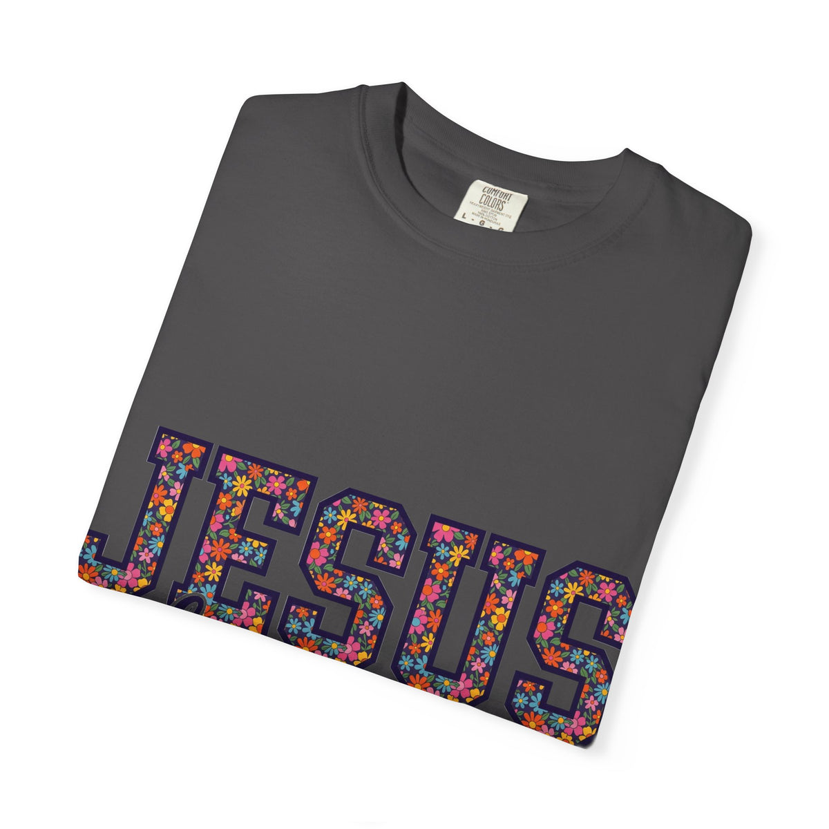 Jesus Loves You Shirt, Floral Varsity Christian Tee, Faith Statement Shirt, Church Gift