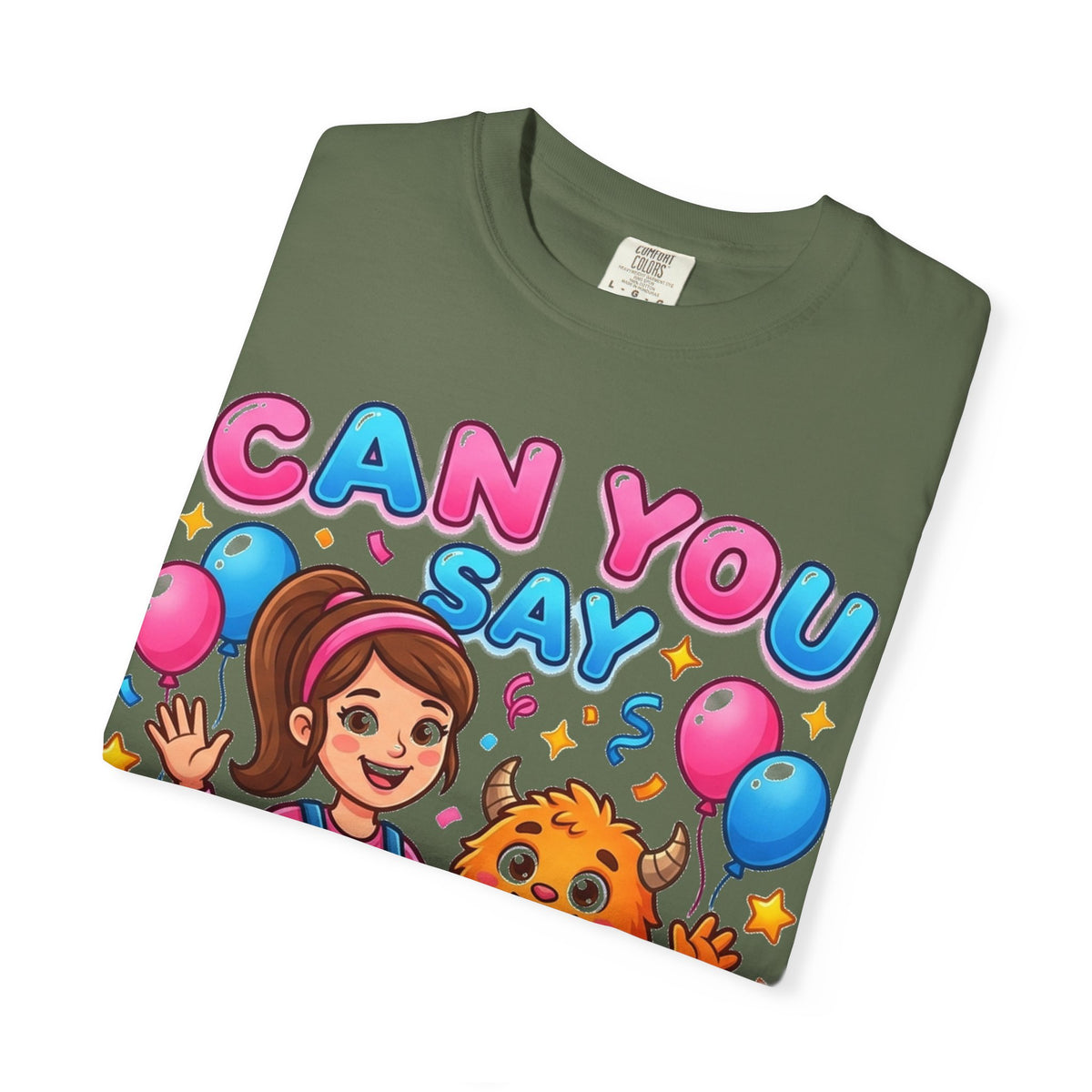 Can You Say Mama Shirt, Funny First Word Tee, Cute Monster Birthday Shirt, New Mom Gift