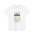 Vibe Inspection Unit Tee — Funny Daily Mood Report Shirt