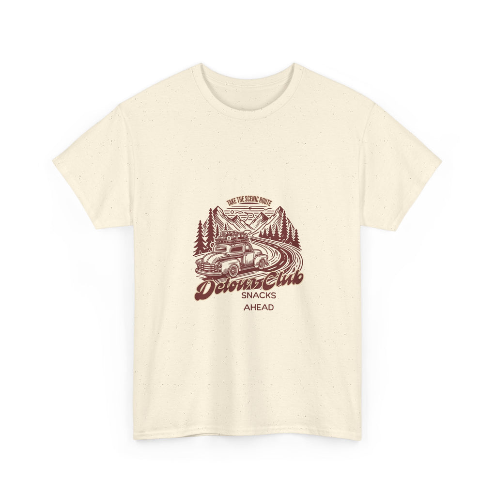 Scenic Detour Club T-Shirt | Retro Road Trip Graphic Tee