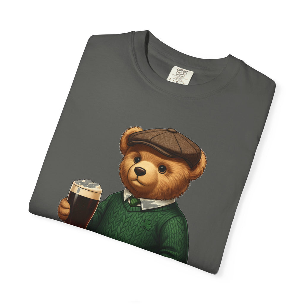 Irish Teddy Bear Pint Shirt, Shamrock Sweater Bear Tee, St Patricks Day Pub Shirt, Irish Gift