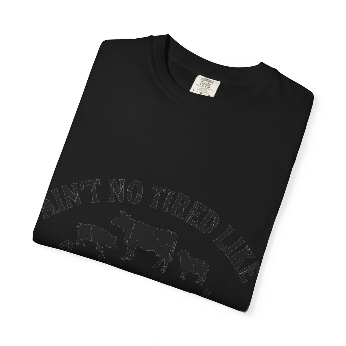 Ain't No Tired Like Fair Week Tired Shirt, Funny Livestock Show Tee, County Fair Mom Shirt, 4H Gift