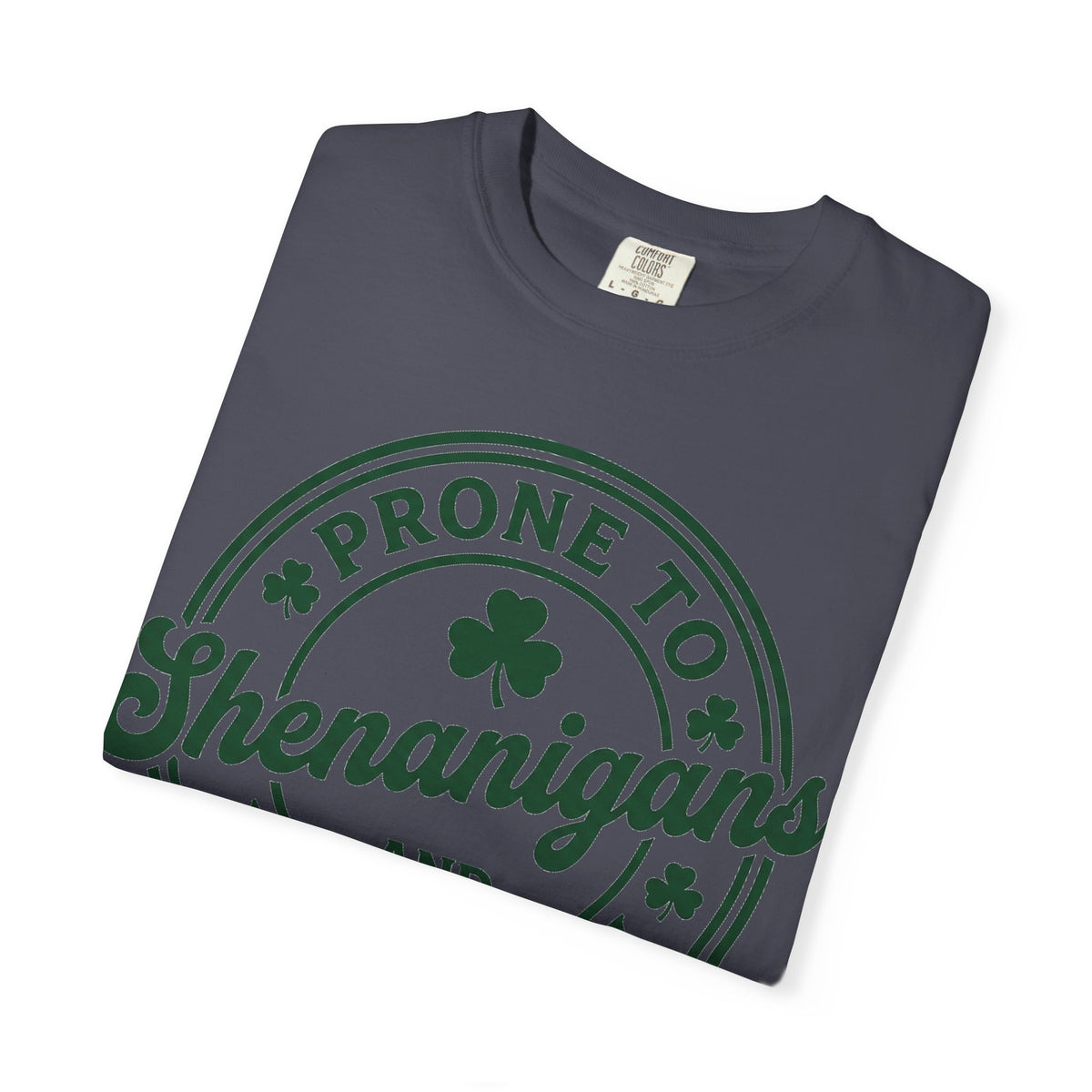 Prone To Shenanigans And Malarkey Bold Shirt, Irish Stamp Badge Tee, Funny St Patricks Shirt, Irish Gift