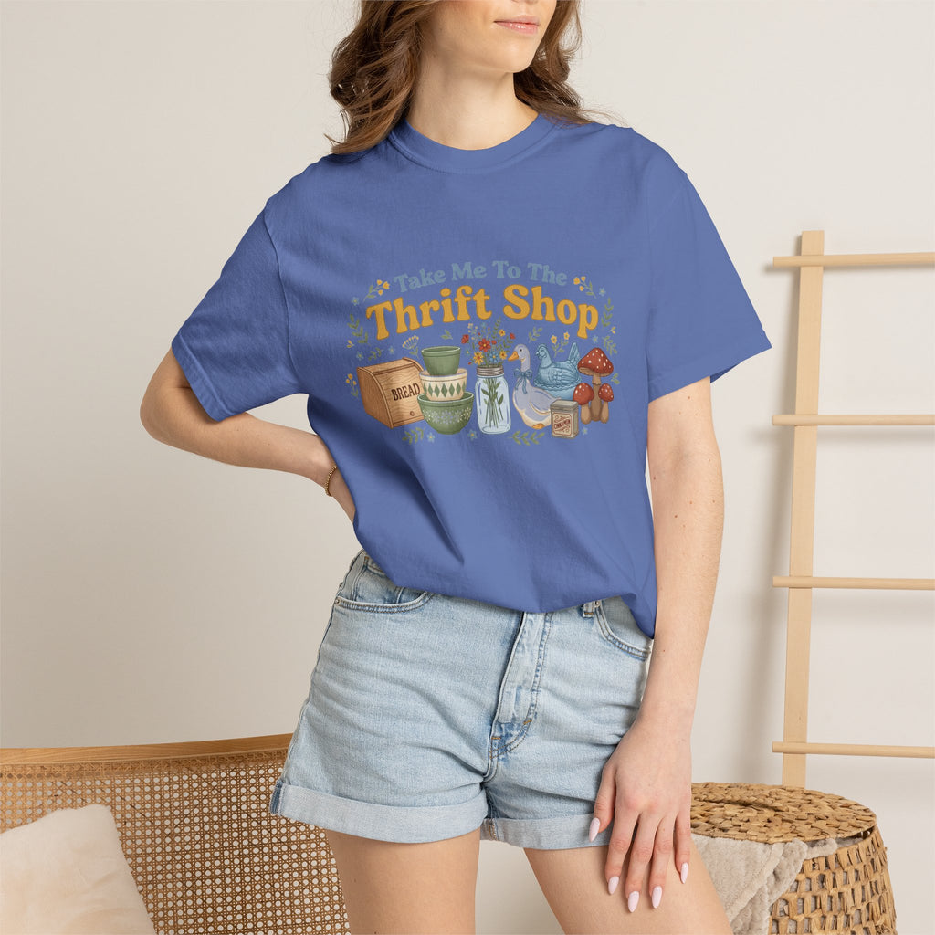 Take Me To The Thrift Shop Shirt, Vintage Pyrex Thrifting Tee, Secondhand Lover Shirt, Thrifter Gift