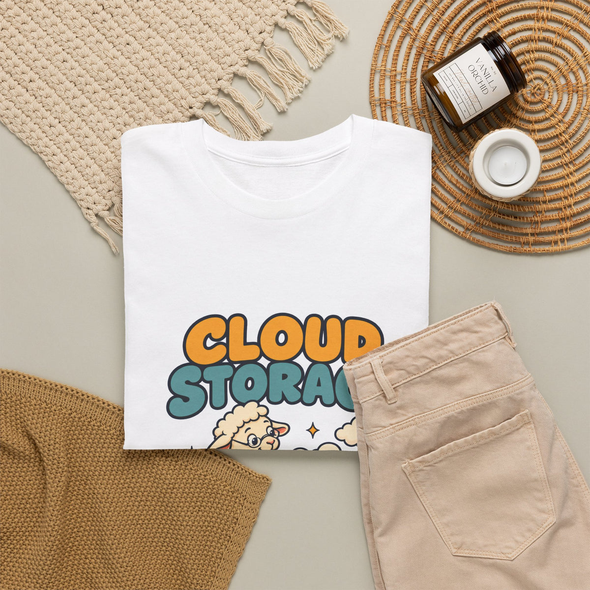 Cloud Storage T-Shirt — Mostly Fluff