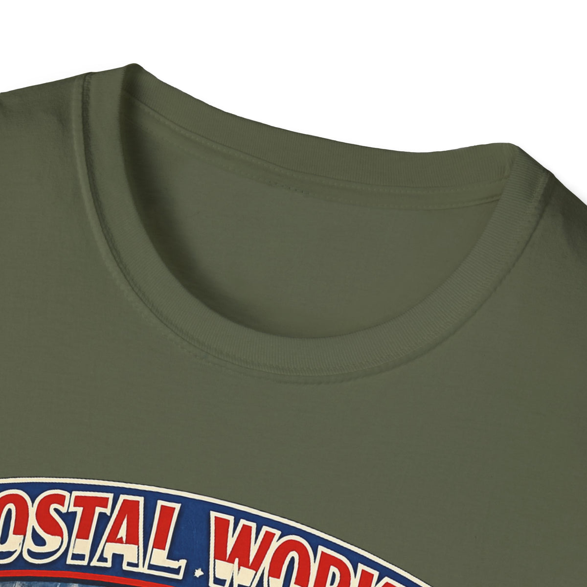 Postal Worker T-Shirt — "Neither Rain Nor Snow" Mail Carrier Vintage Winter Design