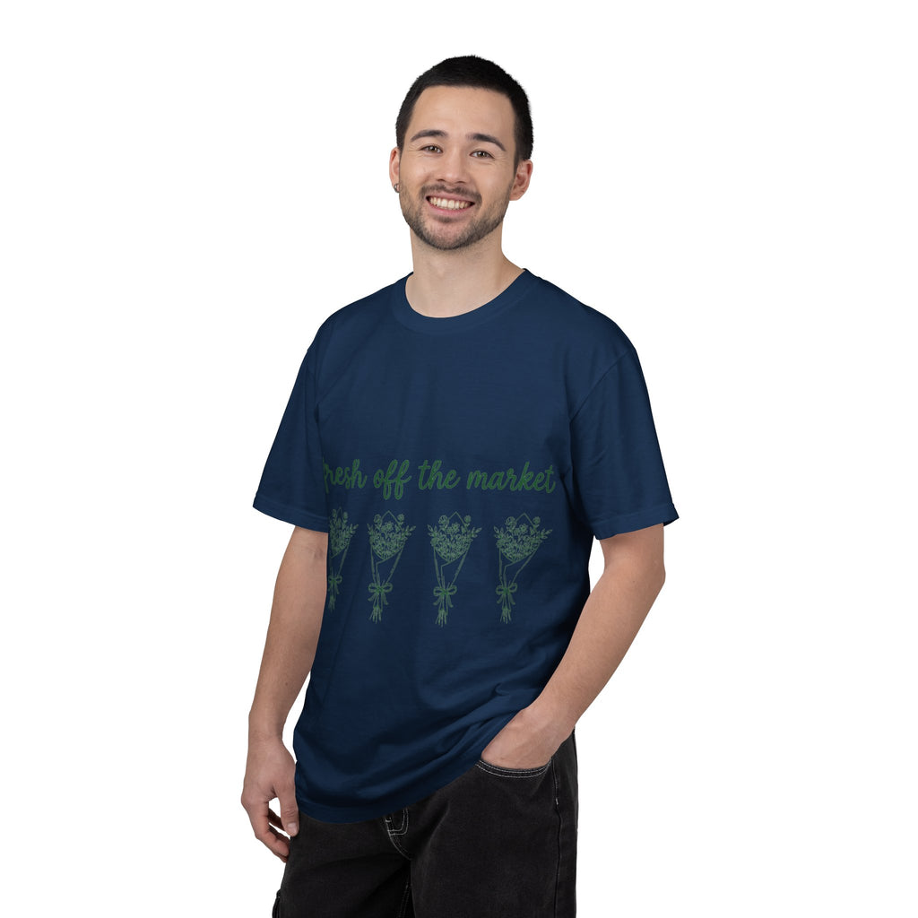 Fresh Off The Market Shirt, Line Art Flower Bouquet Tee, Newly Single Funny Shirt, Divorce Gift