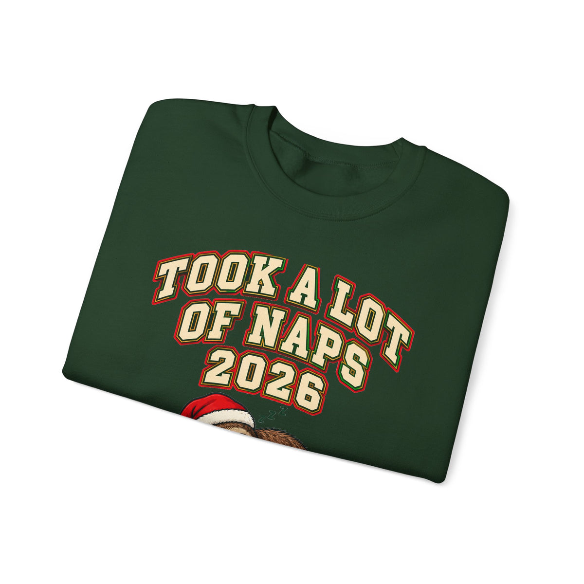Funny Christmas Ornament Took A Lot Of Naps 2026 Mug Sweatshirt Dated Keepsake Gift for Dad New Parent Tired Mom Sloth