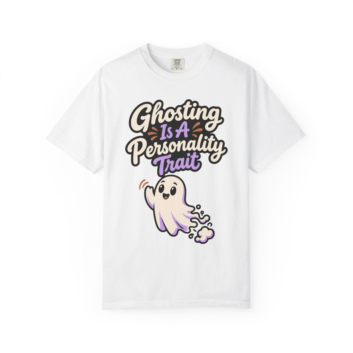 Ghosting Is A Personality Trait Halloween Shirt, Funny Ghost Tee, Retro Humor