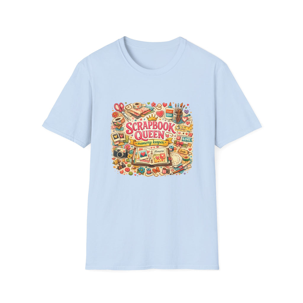 Scrapbook Queen T-Shirt — Crafting Lover Graphic Tee