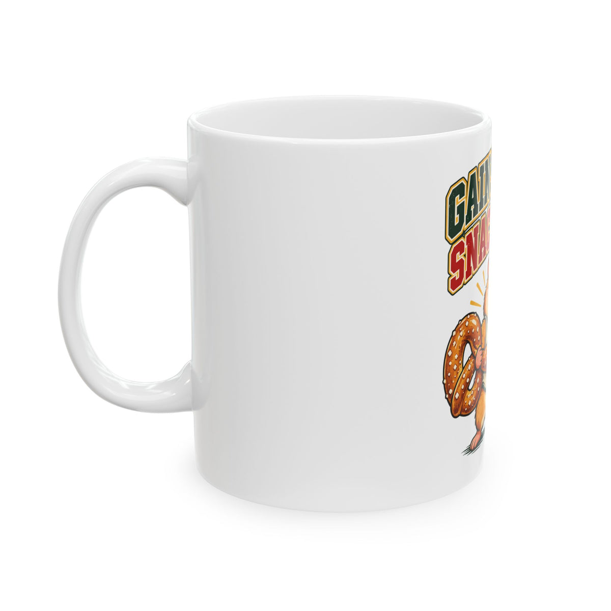 Gains Later Snacks Now Mug, Funny Gym Lover Gift for Him Her, Workout Christmas Gift, Coffee Mug 11oz 15oz