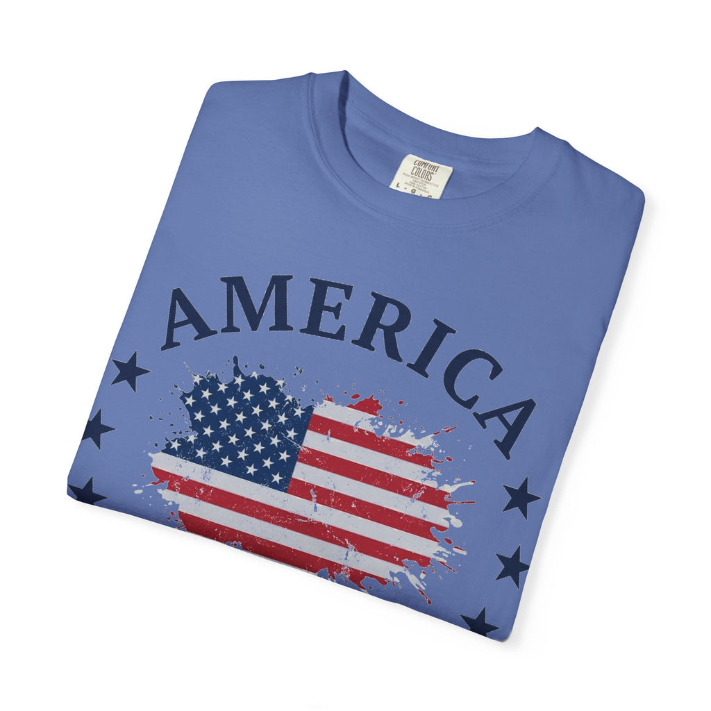 America 1776 2026 Shirt, Distressed Flag Oval Tee, Patriotic 250th Anniversary Shirt, Fourth Of July Gift