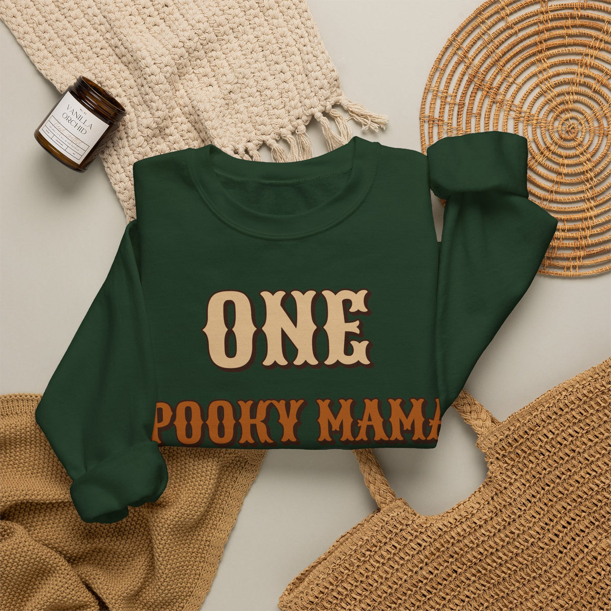 One Spooky Mama Sweatshirt | Halloween Mom Sweatshirt | Spooky Mama Sweatshirt | Mom Halloween Gift | Halloween 2026