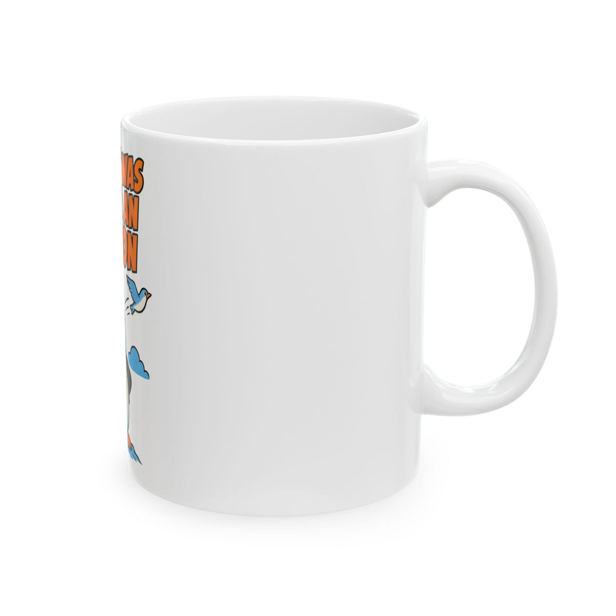 Flight Was Never An Option Mug, Funny Sarcastic Gift for Coworker, Secret Santa Gift, Coffee Mug 11oz 15oz