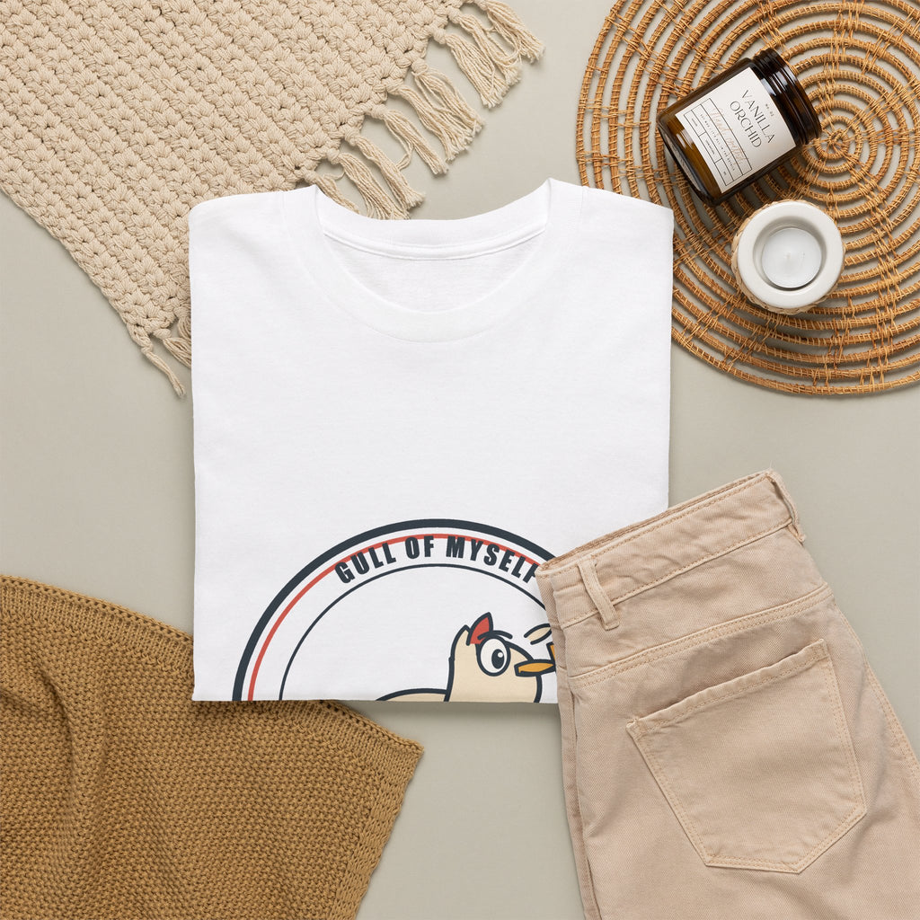 Gull of Myself Seagull Tee — Beach Snack Thief Shirt