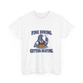 Fine Dining. Gutter Seating. | Funny Pigeon T-Shirt