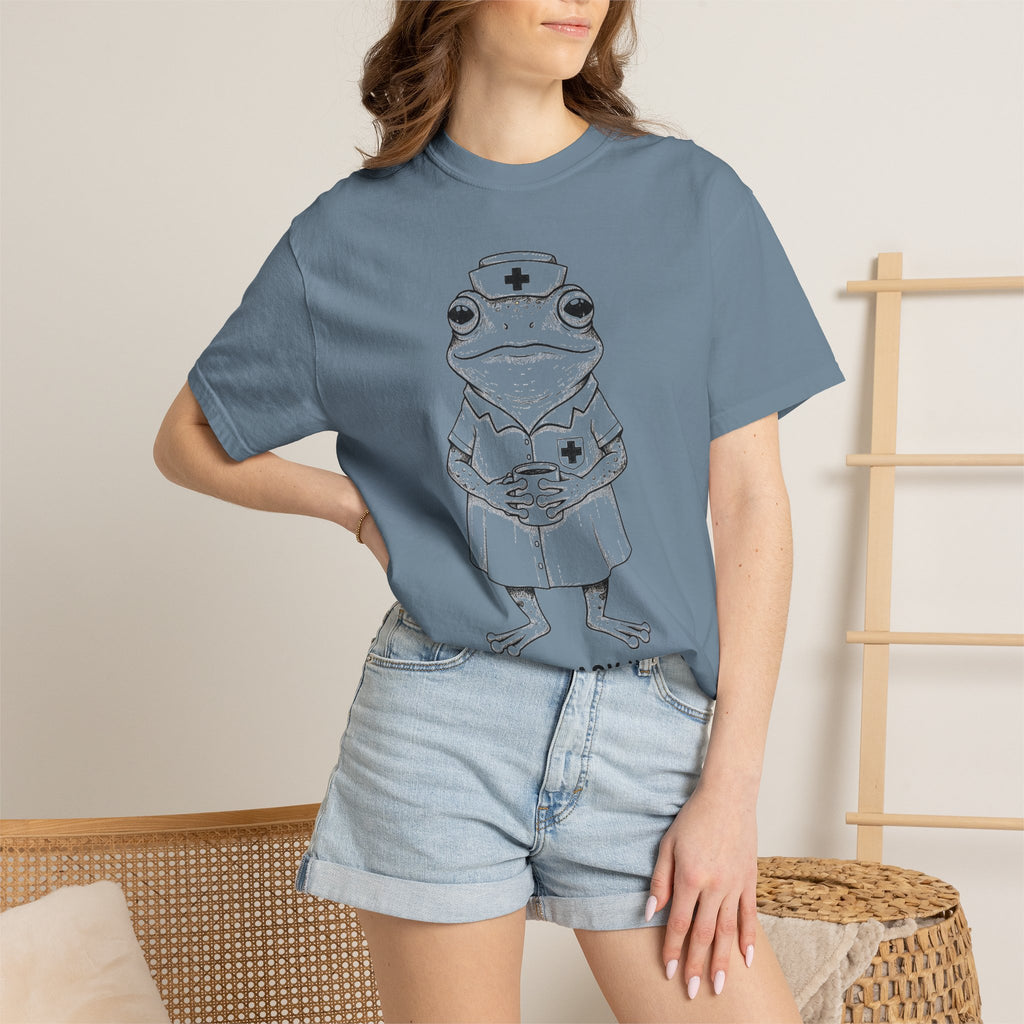 I Have To Ask Weird Stuff Or You'll Die Shirt, Funny Nurse Frog Tee, Sarcastic Triage Nurse Shirt, RN Gift