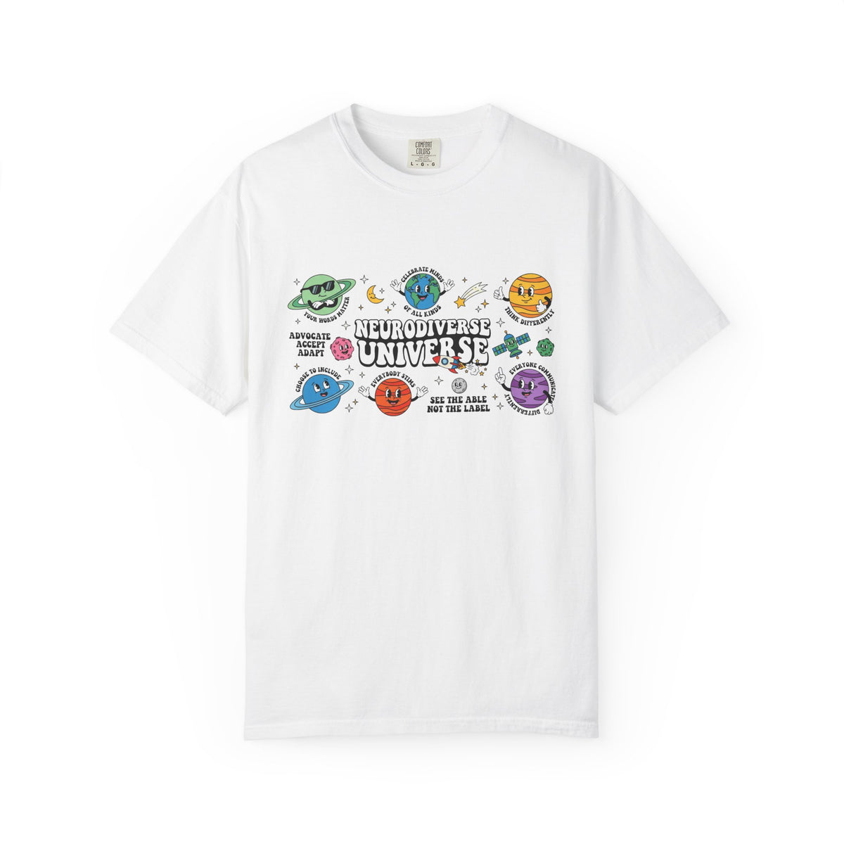Neurodiverse Universe Shirt, Celebrate Minds Of All Kinds Tee, Autism Acceptance Shirt, SPED Teacher Gift