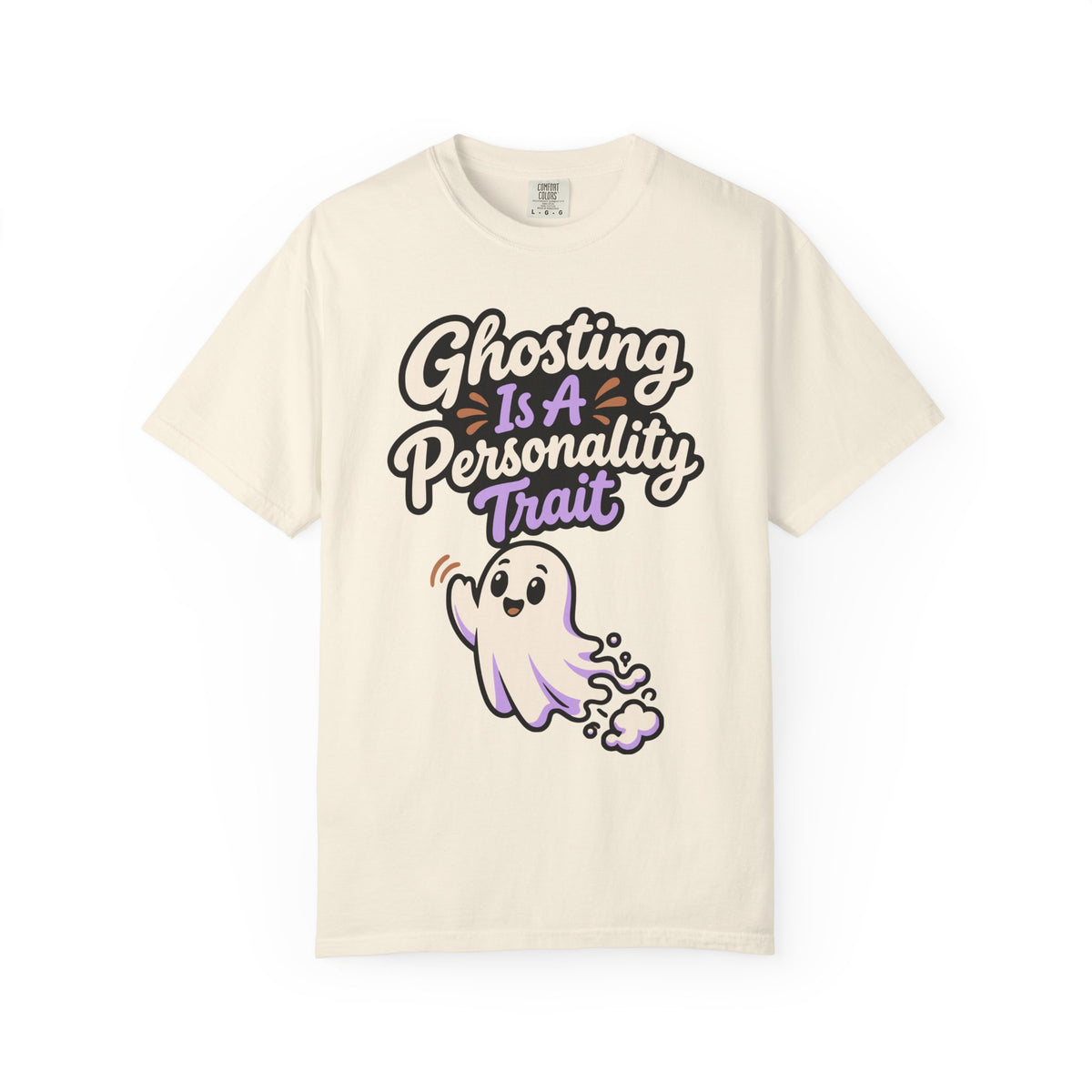 Ghosting Is A Personality Trait Halloween Shirt, Funny Ghost Tee, Retro Humor