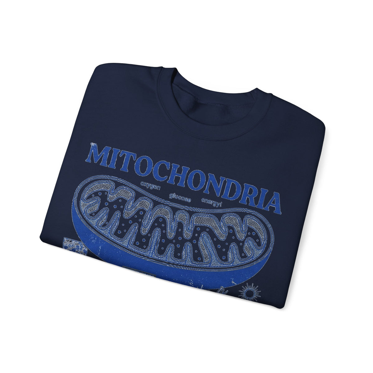 Mitochondria Powering Life Since Forever Sweatshirt, Retro Science Diagram Sweatshirt, Biology Teacher Gift, Science Nerd Sweatshirt, Cell B