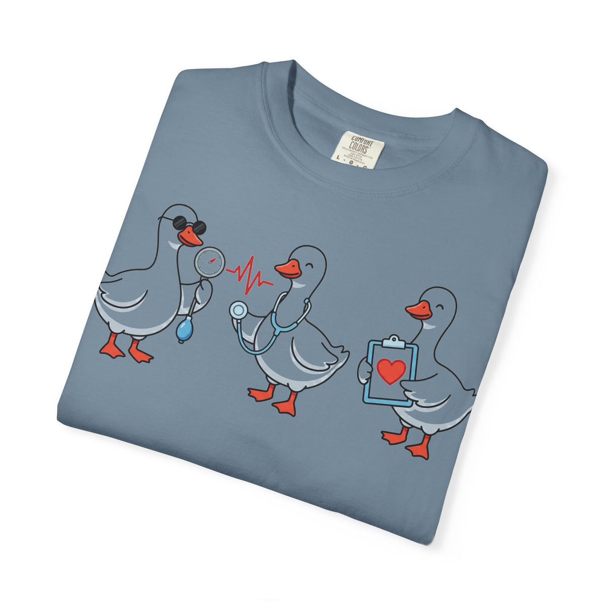 Silly Goose Nurse Squad Shirt, Funny Nurse Geese Tee, Stethoscope Goose Shirt, Nurse Team Gift