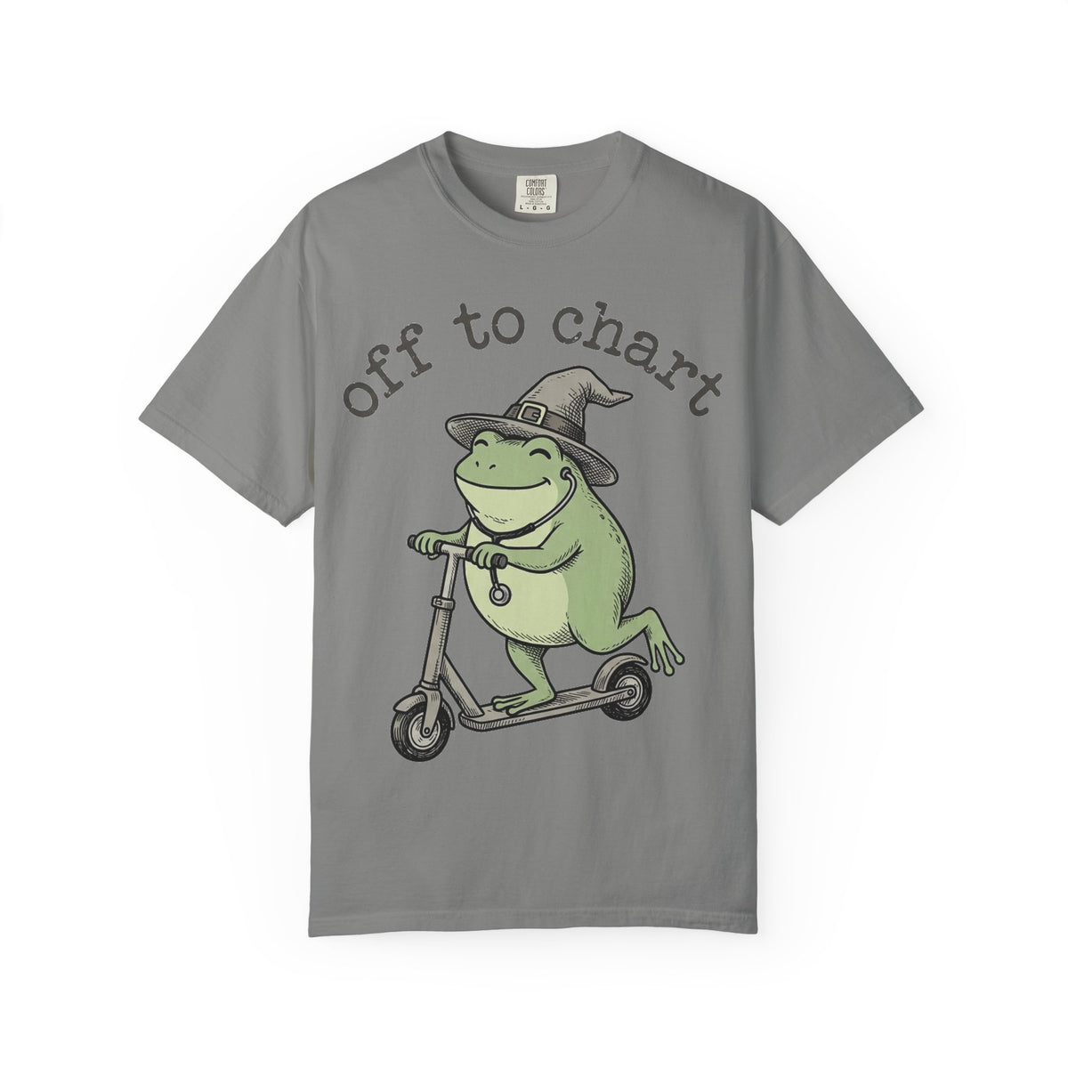 Off To Chart Shirt, Funny Witch Frog Nurse Tee, Charting Nurse Scooter Shirt, RN Gift