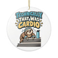 Technically That Was Cardio Ornament, Funny Gym Lover Gift for Him Her, Workout Christmas Gift, Christmas Ornament 2026