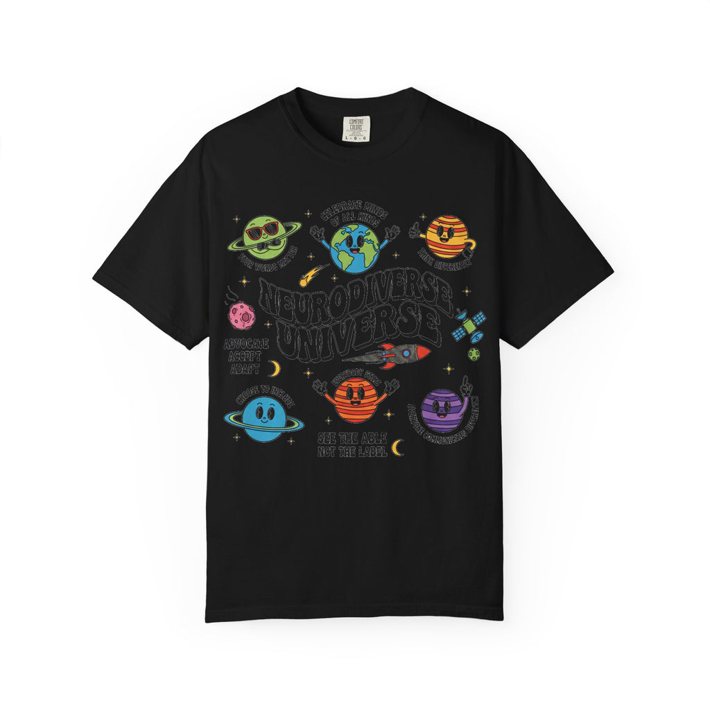 Neurodiverse Universe Bold Shirt, Celebrate Minds Of All Kinds Tee, Neurodiversity Pride Shirt, Advocate Gift