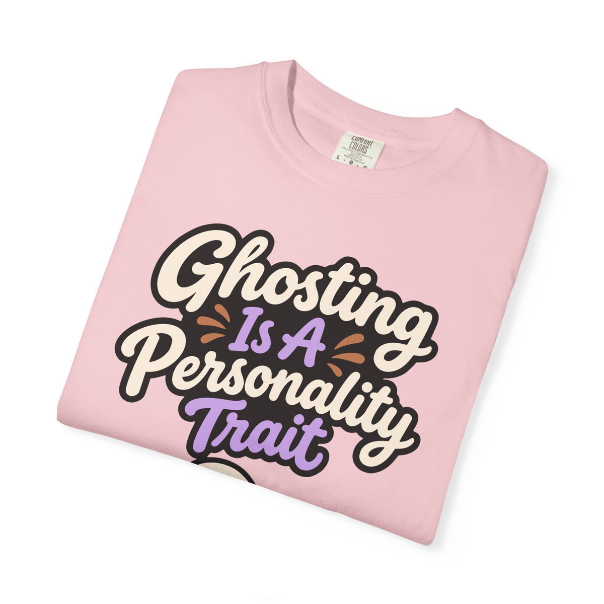 Ghosting Is A Personality Trait Halloween Shirt, Funny Ghost Tee, Retro Humor