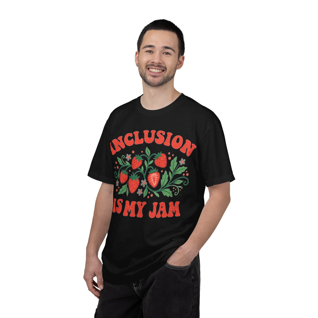 Inclusion Is My Jam Strawberry Shirt, SPED Teacher Retro Tee, Special Education Shirt, Inclusion Gift