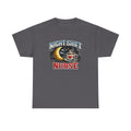 Night Shift Nurse T‑Shirt - Cute Moon & Coffee Graphic Tee for Nurses