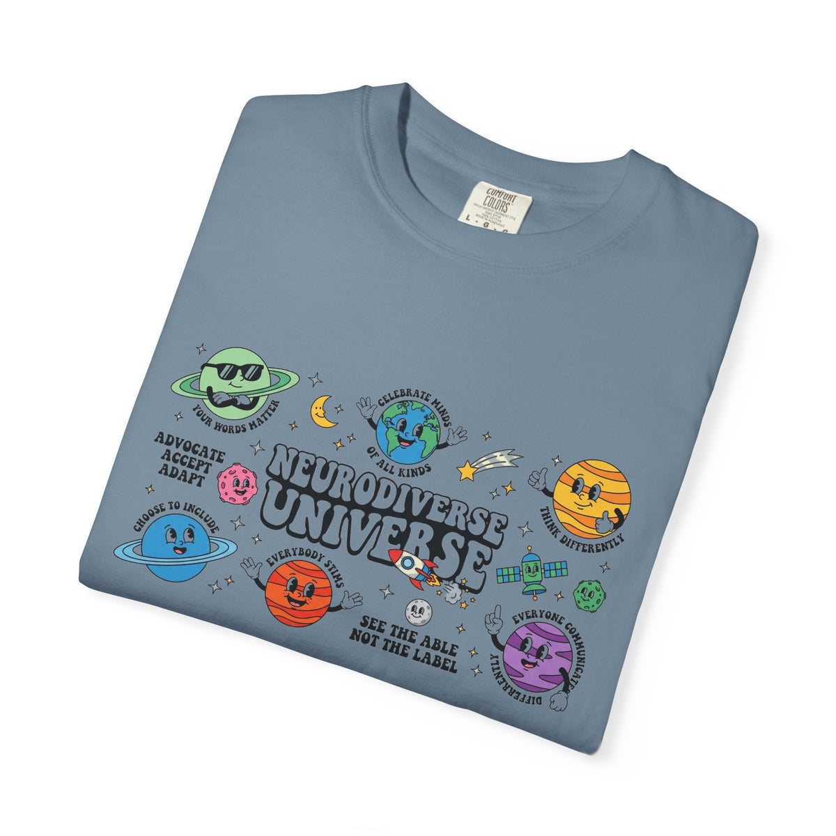 Neurodiverse Universe Shirt, Celebrate Minds Of All Kinds Tee, Autism Acceptance Shirt, SPED Teacher Gift