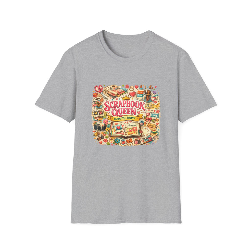 Scrapbook Queen T-Shirt — Crafting Lover Graphic Tee