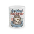 Certified Couch Inspector Mug, Funny Cat Mom Cat Dad Gift, Cat Lover Christmas Gift, Coffee Mug 11oz 15oz