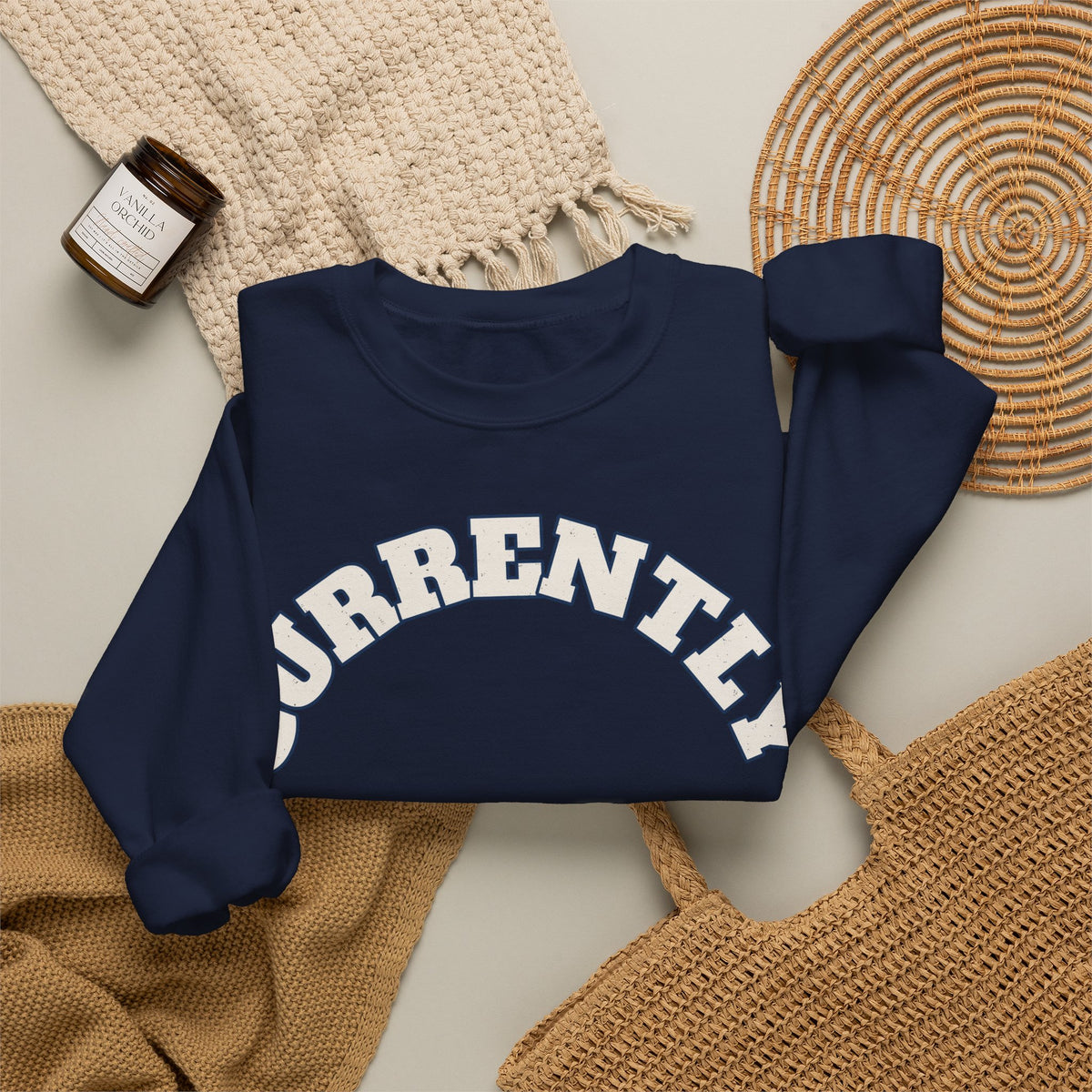 Funny Sayings Sweatshirts For Women Currently Unsupervised | Funny Sarcasm Sweatshirt | Sarcastic Quote Sweatshirt | Gift