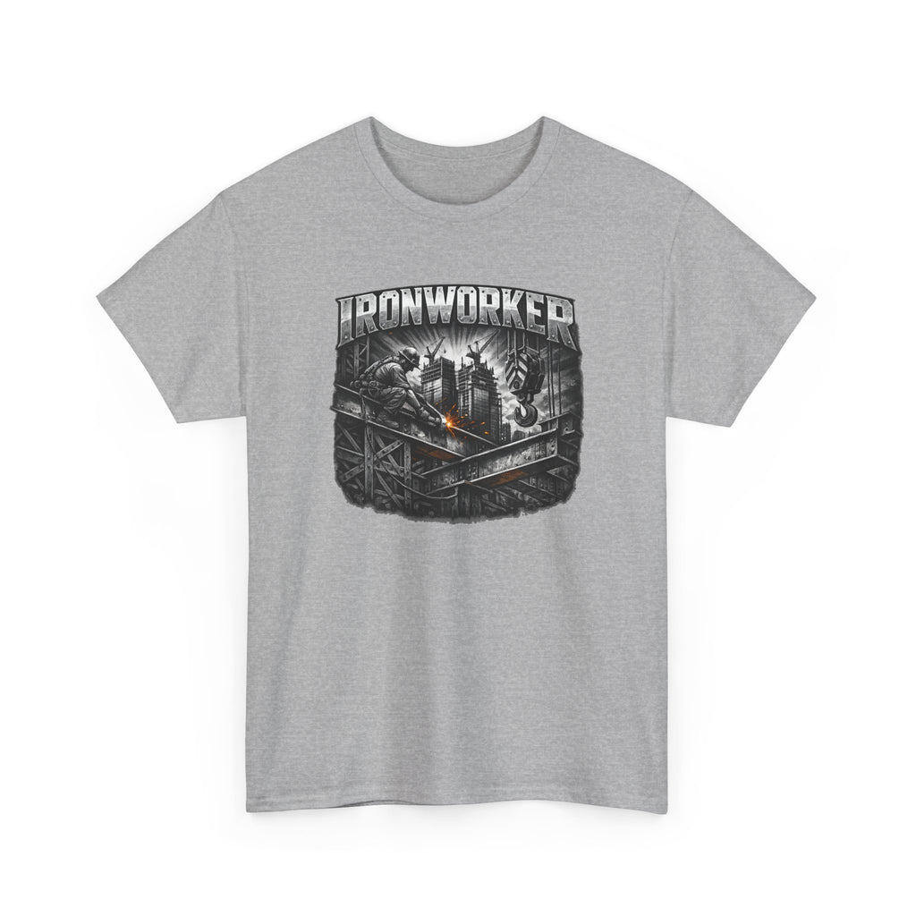 Ironworker Shirt, Steel Worker Graphic Tee, Construction Crew Gift